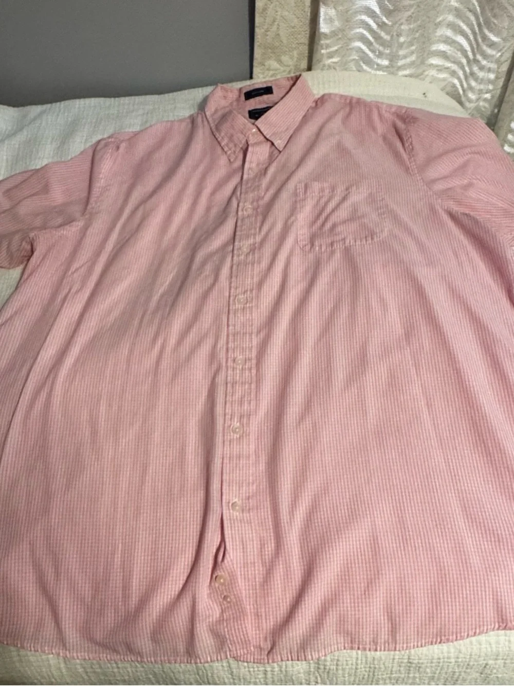 Saddlebred Big & Tall Men’s Short Sleeve Button Up Shirts Lot Of Three Size 3X - Picture 8 of 11